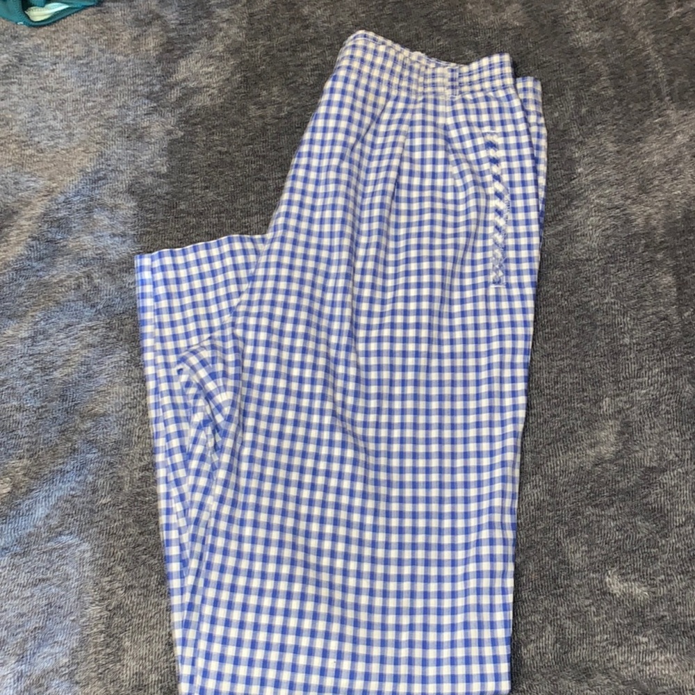 Womens Vintage Plaid Pants